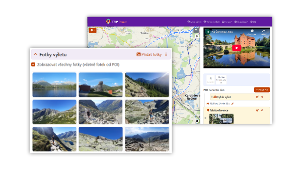 Fotky a videa k výletu